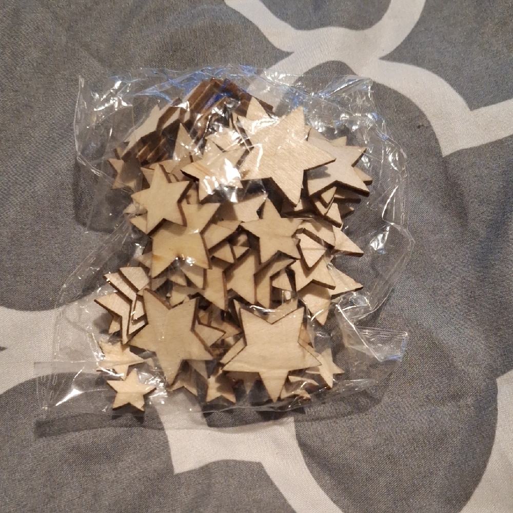 Wooden Star Cutouts
